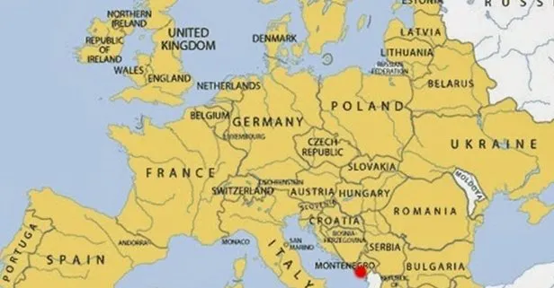 Montenegro Ulke Mi Haritadaki Yeri Neresidir Takvim