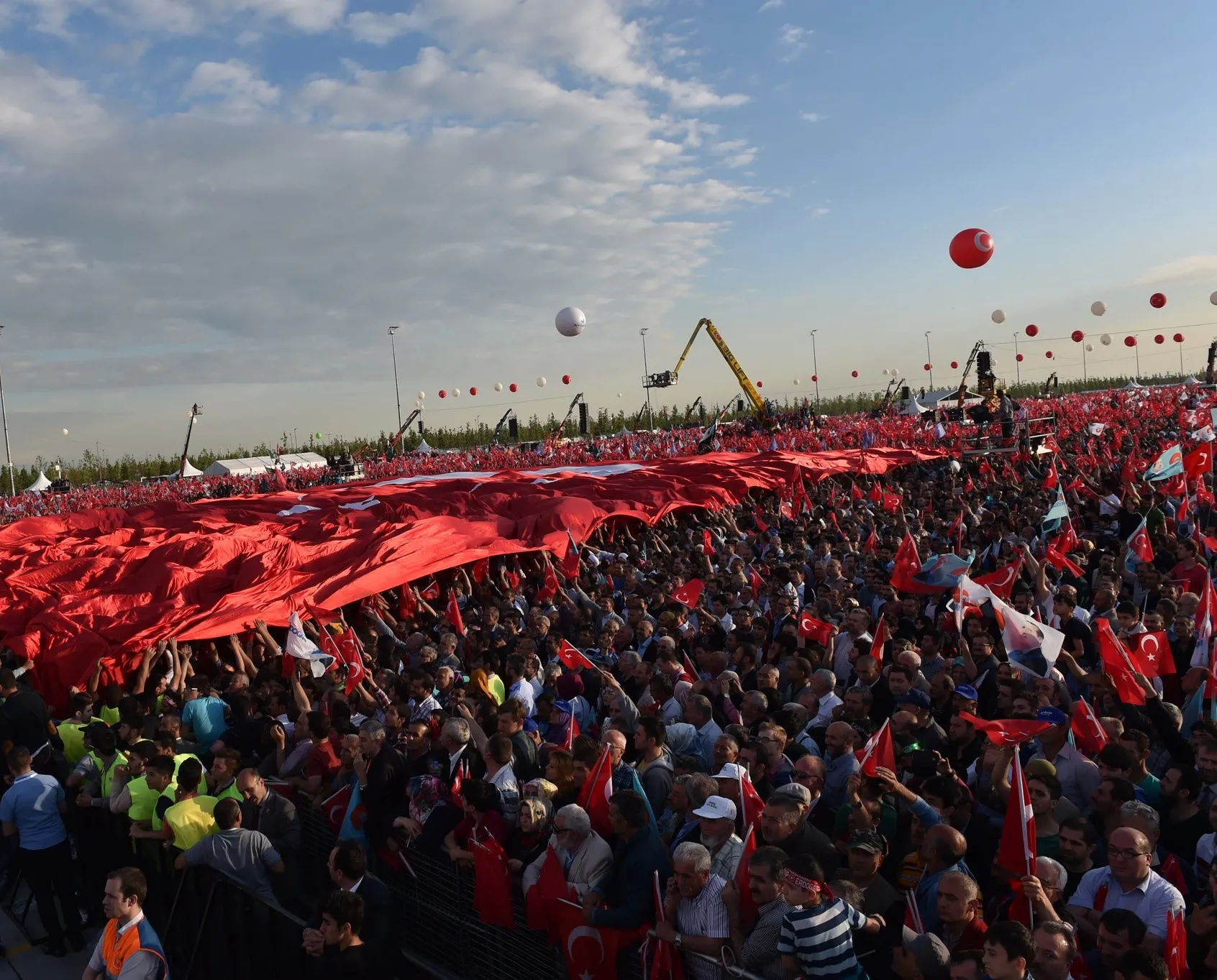 Yenikapı’da milyonlar ’evet’ için buluşacak!