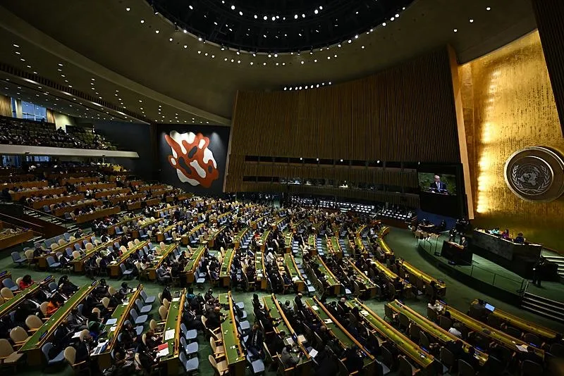 Başkan Erdoğan, Birleşmiş Milletler 80. Genel Kurulu'na hitap etti. (23 Eylül/AA)