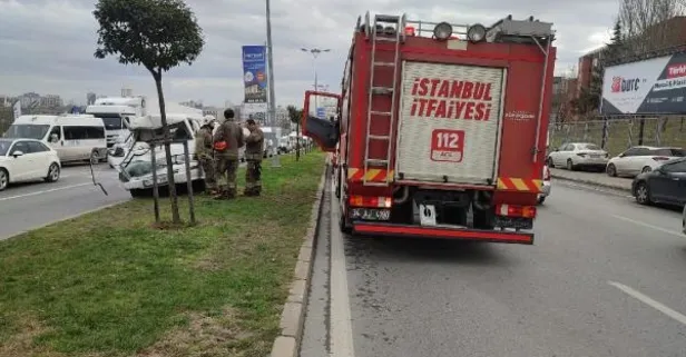 Başakşehir'de kaza: Yaralılar var
