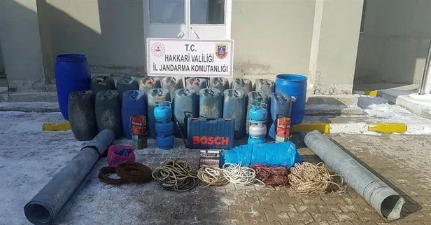 Kalleşlere ait mühimmat ele geçirildi