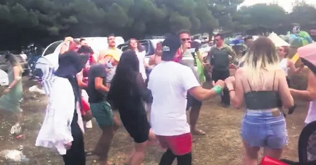 Bitmez bu Şile! Festival düzenleyip kamp yaptılar