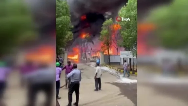 Hindistan’da ilaç fabrikasında yangın: 2 ölü