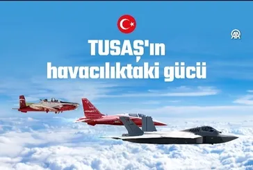 40 saniyede TUSAŞ'ın havacılıktaki gücü!