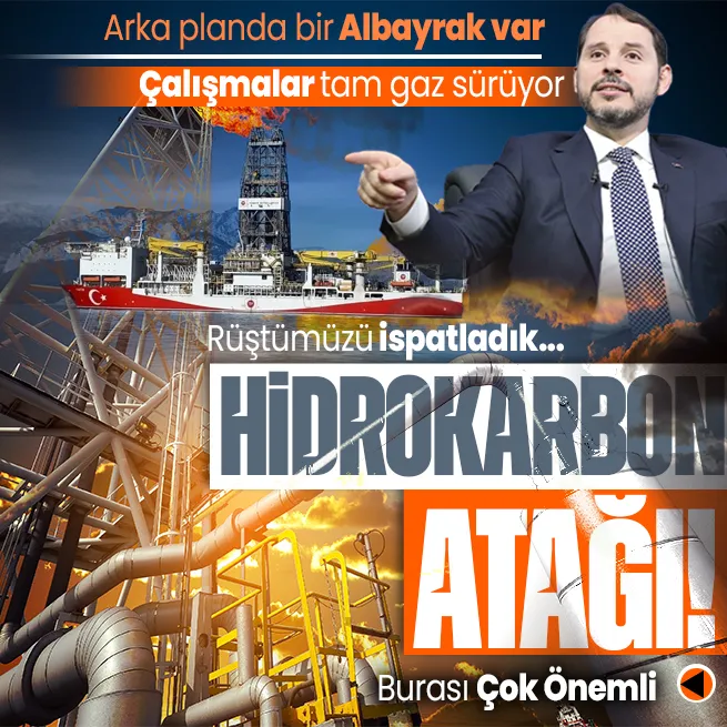 Enerjide tam bağımsızlık şiarı! Mimarı Berat Albayrak çalışmalar tam gaz sürüyor: Türkiye Avrupada hidrokarbon aramacılığında ikinci ülke
