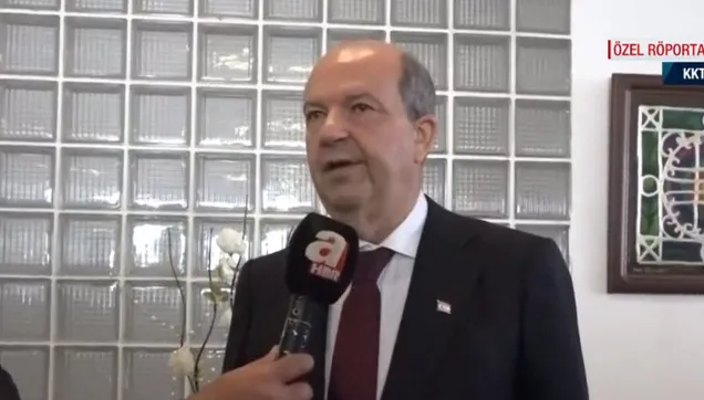 KKTC Cumhurbaşkanı Ersin Tatar: Mustafa Akıncı döneminde Birleşmiş Milletler'e verilen harita ve tutanaklar kayıp
