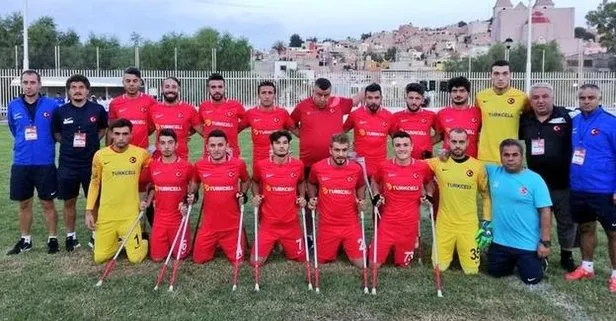 Türkiye Ampute Milli Takımı Dünya Kupası’nda finale adını yazdırdı