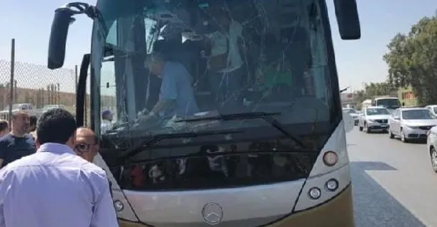Mısır'da turist otobüsünde patlama