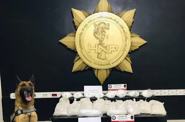 Hakkari'de 30 kilo 400 gram eroin bulundu