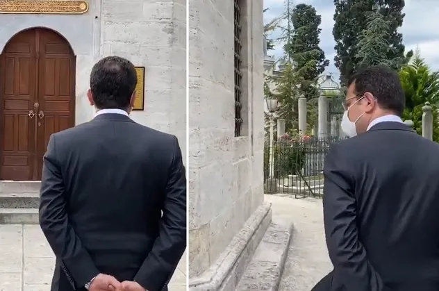 Fatih'in türbesinde İngiliz General gibi yürüyen İmamoğlu şimdi de Yunan'a "Ayasofya’nın ibadete açılmasına gerek yok" dedi