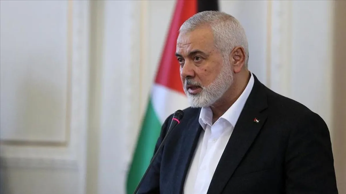 Hamas lideri Heniyye'den İslam dünyasına Filistin ve Gazze çağrısı: 3 Ağustos'ta meydanlara inin