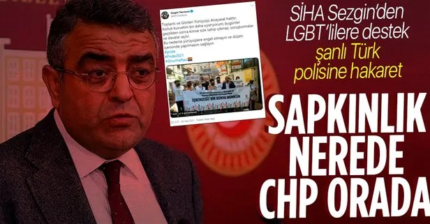 CHP’li Sezgin Tanrıkulu yasağa rağmen yürüyüş yapan sapkın LGBT’lilere müdahale eden polisleri tehdit etti