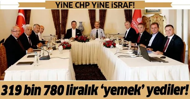 Yine CHP yine israf