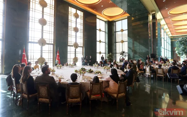 Cumhurbaşkanlığı Külliyesi'nde 8 Mart'a özel koruyucu aile yemeği - 34