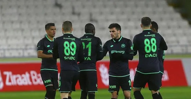 Konyaspor 7 attı, Ziraat Türkiye Kupası’nda bir üst tura yükseldi!