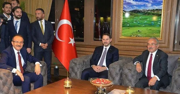 Bakan Berat Albayrak, Ordu Büyükşehir Belediye Başkanı Güler’i ziyaret etti