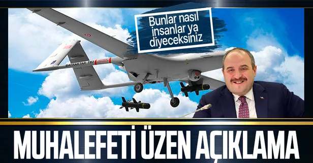 Sanayi ve Teknoloji Bakanı Mustafa Varank'tan muhalefeti üzen SİHA haberi: Artık ASELSAN üretiyor