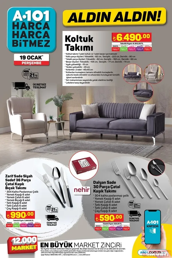 A101 aktüel ürünler kataloğu az evvel yayımlandı! Dev markalarda şok indirimler başladı! 24 Ocak A101 FİYAT LİSTESİ! Salça, bulgur, ciğer... - 14