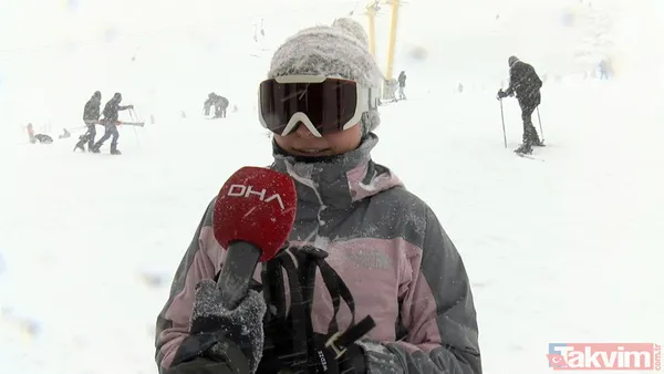 Uludağ doldu taştı! Yoğun sis ve tipiye rağmen kayak severler akın etti - 19