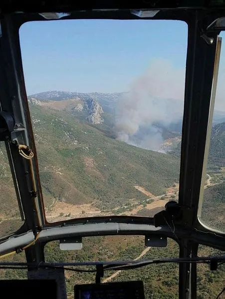 İzmir'de bir yangın daha! Bu sefer de Karaburun ilçesi alevlere teslim oldu-5