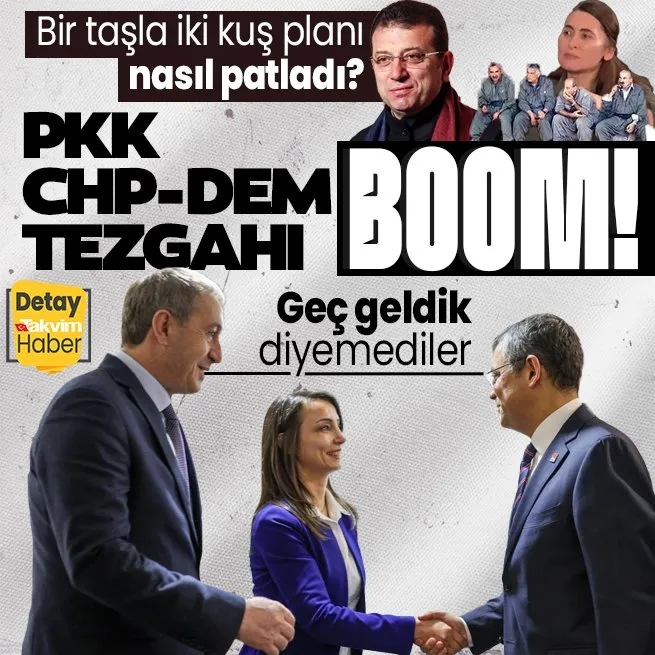 PKK - DEM - CHP üçgeninde oynanan İstanbul oyununu YSK bozdu: Hem devlet suçlanacak hem de seçmen İmamoğluna yönlendirilecekti