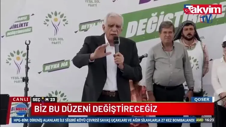 HDP'li Ahmet Türk'ten Öcalan'a özgürlük sözü aldığı Kılıçdaroğlu'na gözdağı