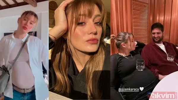 Ünlü Oyuncu Gizem Karaca, Hamilelik Heyecanını Sosyal Medya Paylaşımlarıyla Taçlandırıyor. İzmir'de Mütevazı Bir Yaşam Süren Karaca, Büyüyen Karnıyla Verdiği...