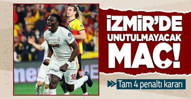Galatasaray, Göztepe’yi devirdi! Göztepe 2-3 Galatasaray MAÇ SONUCU ÖZET