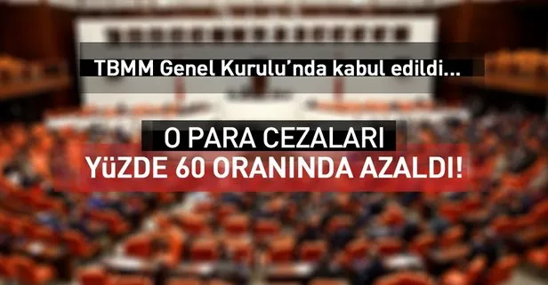 O cezalara indirim kesinleşti