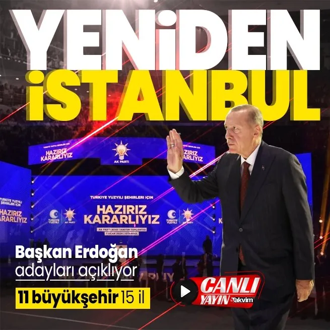 Başkan Erdoğandan AK Parti Aday Tanıtım Toplantısında önemli açıklamalar | İstanbul adayı belli oluyor