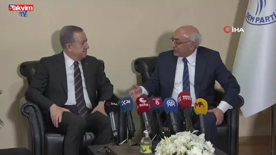 MHP ve DEM Parti heyetleri bayramlaştı!