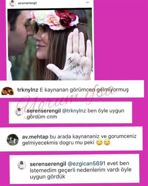 Seren Serengil Yaşar İpek'in annesini ve kız kardeşini nişanında istemedi-1