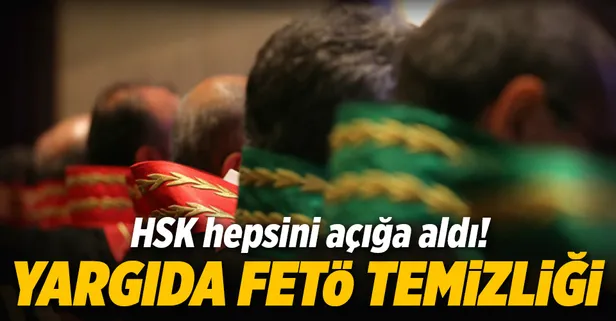 Yargıda FETÖ temizliği