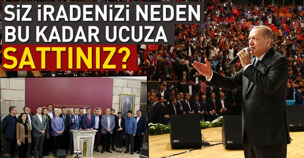Cumhurbaşkanı Erdoğan İstanbul'da konuştu