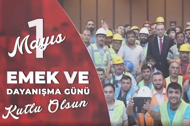 İletişim Başkanı Altun'dan 1 Mayıs paylaşımı: Emek ve alın teri kutsaldır
