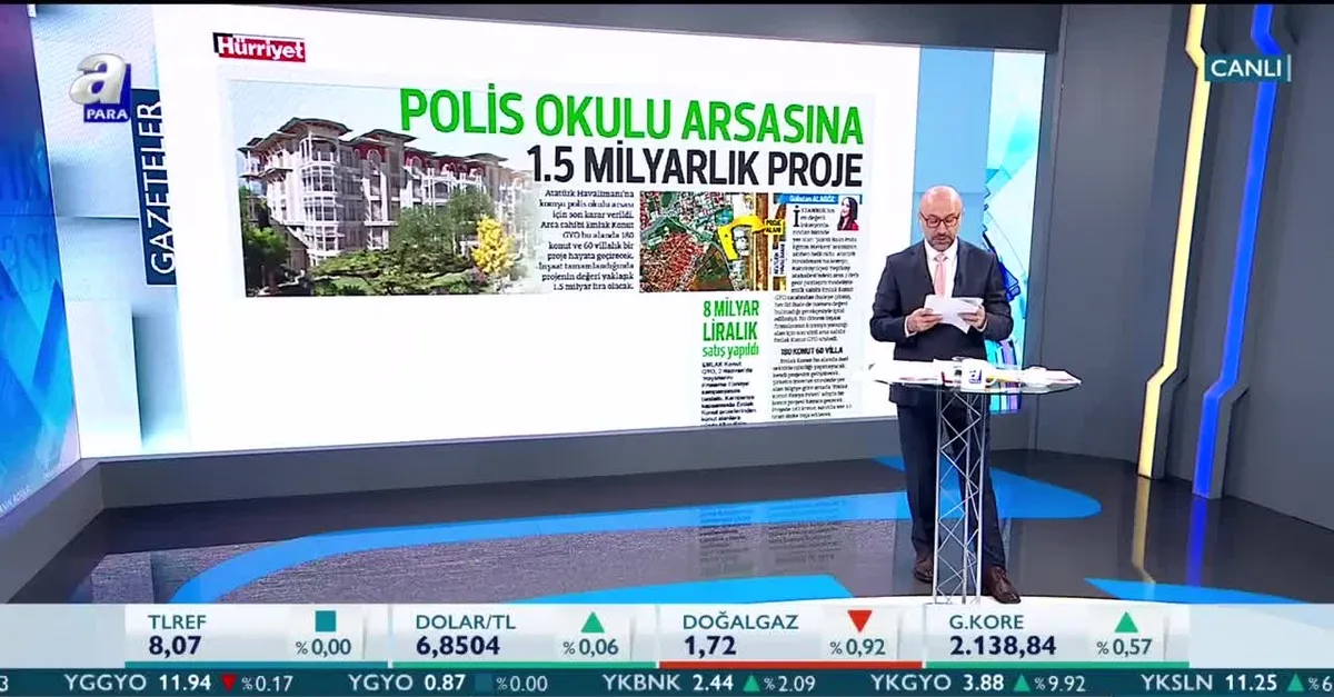 Polis okulu arsasına 1.5 milyarlık proje