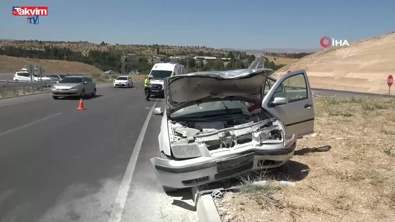 Malatya Akçadağ’da feci kaza: 1 ölü 4 yaralı