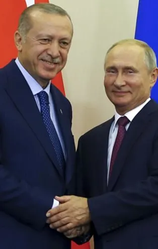 Başkan Erdoğan ve Putin'in diplomasi trafiği