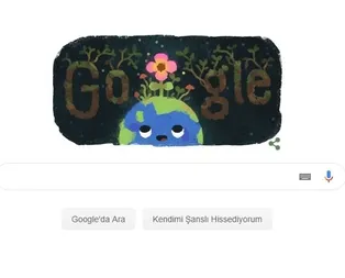 Googleın yeni Doodleı İlkbahar Gündönümü ne demek? 21 Mart İlkbahar Ekinoksu nedir?