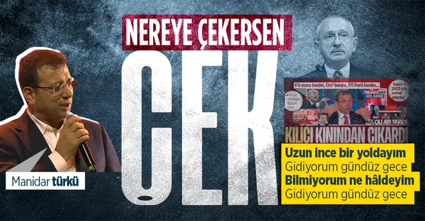Nereye çekersen çek! Ekrem İmamoğlu'ndan manidar türkü: Uzun ince bir yoldayım