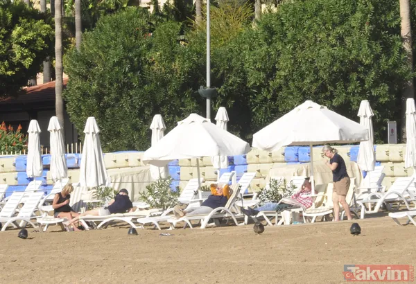 Aralık ayının ortasında deniz keyfi! Görüntüler Antalya Side'den - 8