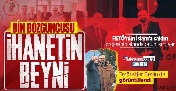 FETÖ'nün din bozguncusu Almanya'da görüntülendi: Teröristin hedefinde Diyanet var