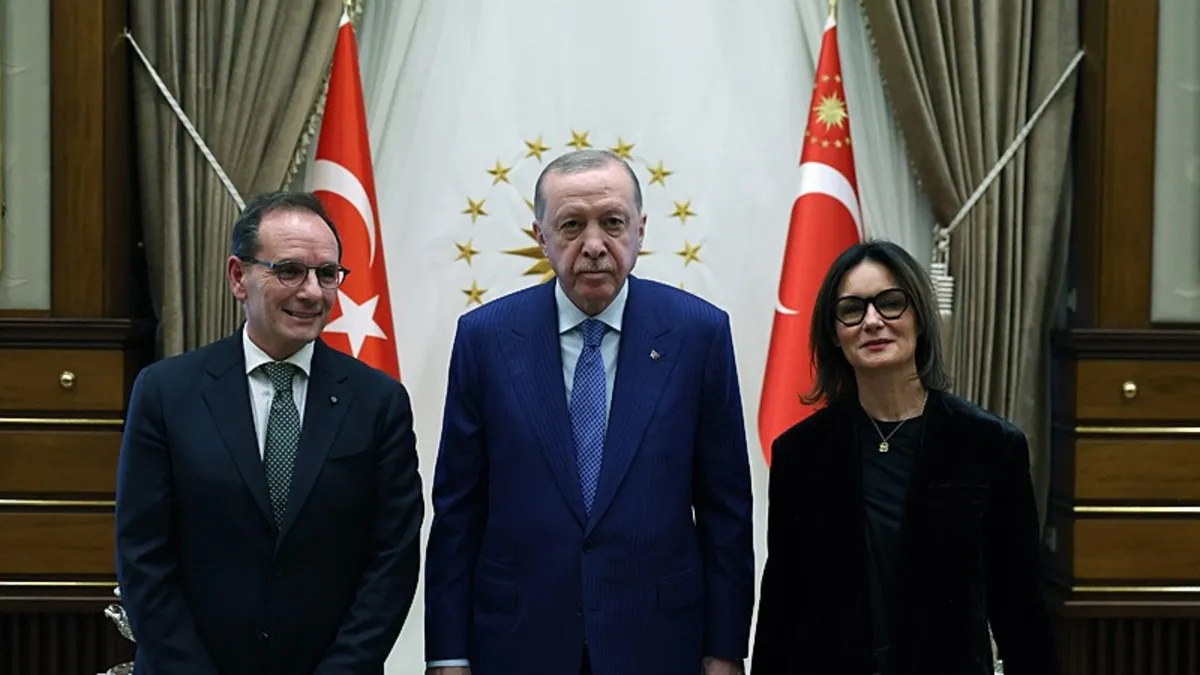 Başkan Erdoğan güven mektubu sunan İtalya, Arjantin ve Katar büyükelçilerini kabul etti