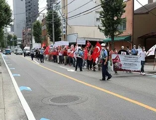 Japonya’da FETÖ protestosu