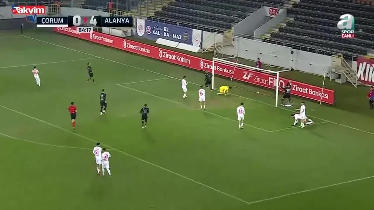 GOL: Çorum FK 0 - 5 Alanyaspor | Steve Mounie