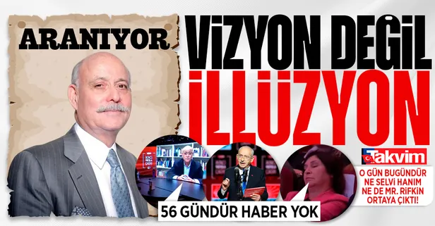 Kemal Kılıçdaroğlu'nun ABD'den ithal danışmanı Jeremy Rifkin 56 gündür kayıp