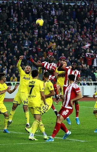 Sivasspor 3-1 Fenerbahçe | MAÇ SONUCU