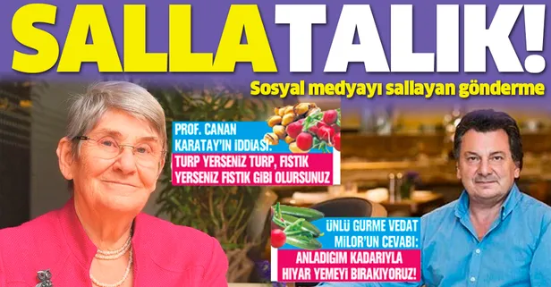 Prof. Dr. Canan Karatay, yine ezber bozdu! Vedat Milor'un yorumu ise gündem oldu...