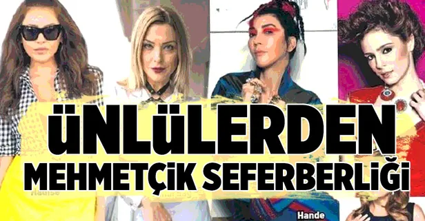 Ünlülerden Mehmetçik seferberliği