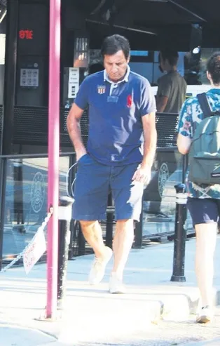 Hülya Avşar'ın eski eşi Kaya Çilingiroğlu maskesiz gezdi!